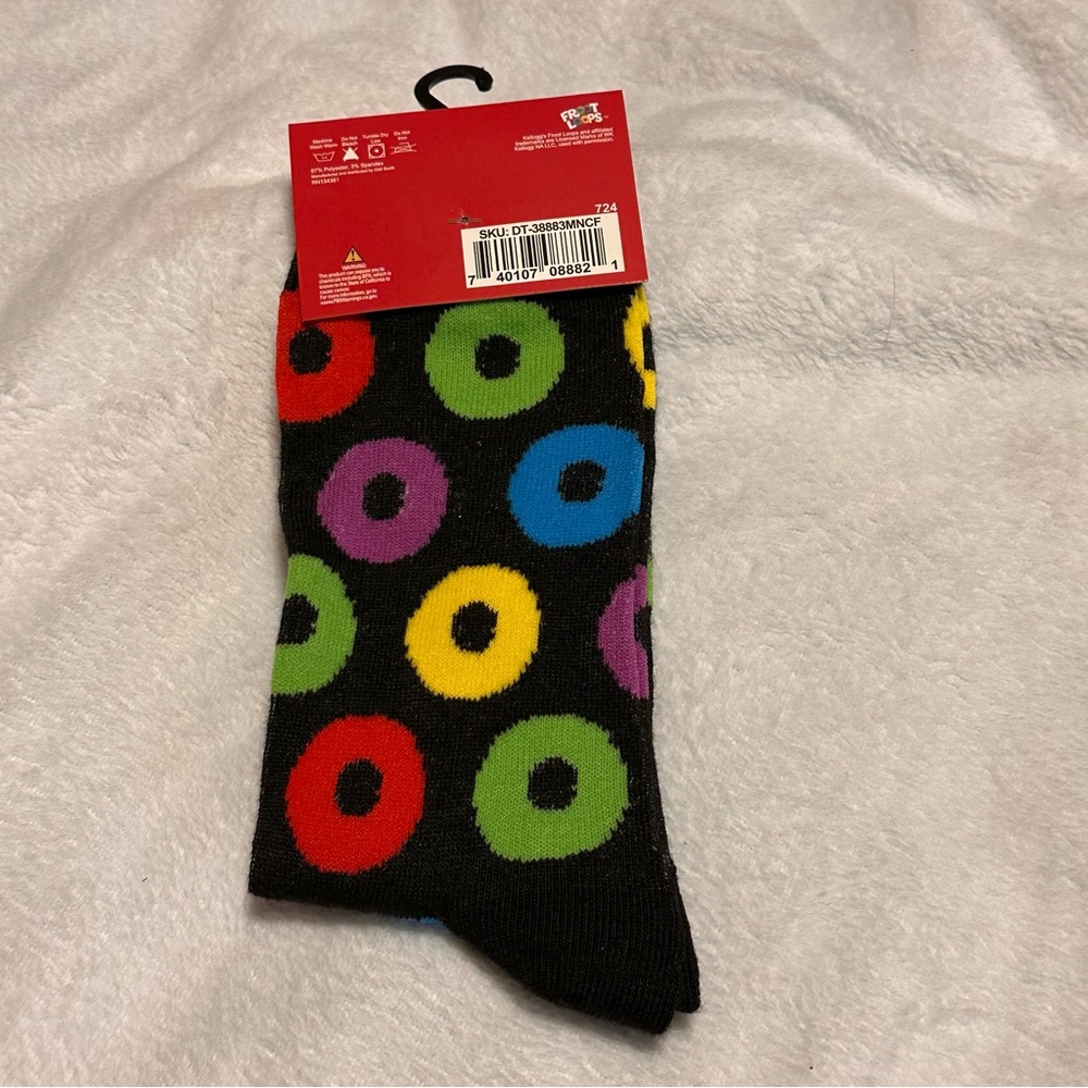 Froot Loops Crew Socks - Picture 4 of 4